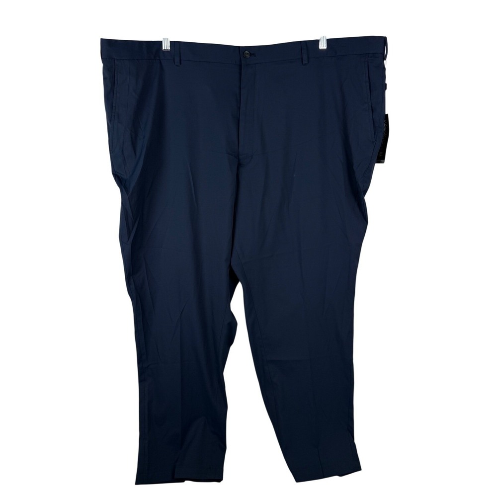 Walter Hagen Mens 52x30 Hagen Pant Navy Straight Fit Golf Performance NWT